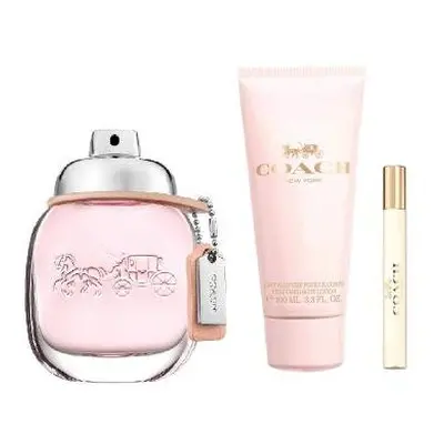 Coach New York Pcs Set For Women: Oz Eau De Toilette Spray + 3.3 Perfumed Body Lotion + 7.5 Ml E