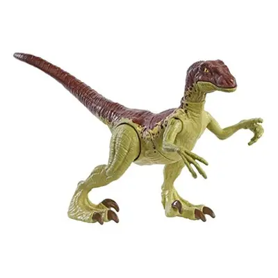 GWN32 Fierce Force Velociraptor Camp Cretaceous Dinosaur Action Figure Movable Joints, Kids Gift