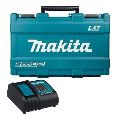 Makita DC18SD 18v LXT Lithium Ion Minute Battery Charger 240v + BL Carry Case