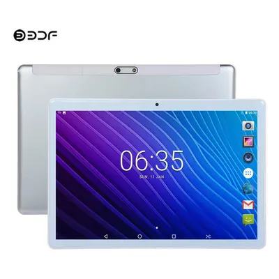 (silver, EU Plug) Bdf S10 Android11 4gb Ram 64gb Rom Tablet Pc Computer