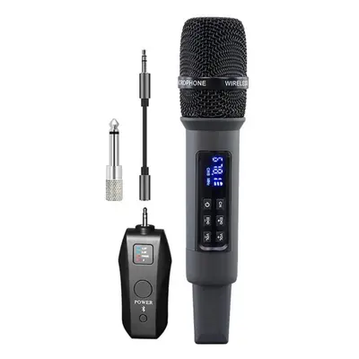 (one drag one) Uhf Wireless Handheld Dynamic Karaoke Microphone Bluetooth Receiver Performing Pr