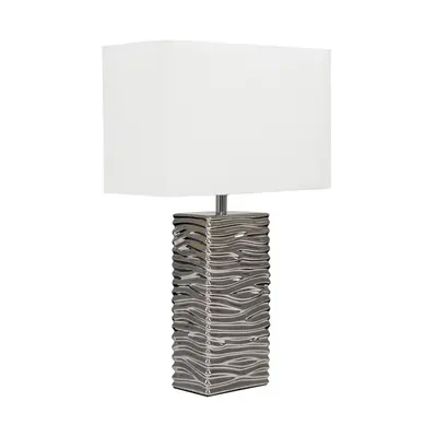 Etienne Silver Table Lamp