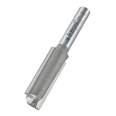 Professional Straight Two Flute Router Cutter, 1/4 Inch Shank, 12mm Cut Diameter, Tungsten Carbi