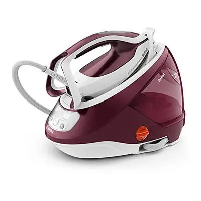 Tefal High Pressure Steam Generator Iron, Pro Express Protect, white & Burgundy, GV9220