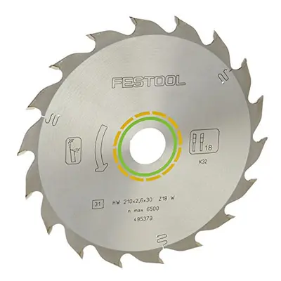 493197 Standard Saw Blade 210x2,6x30 W18 for TS