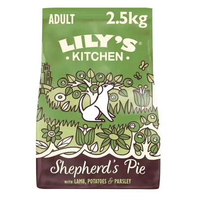 Lily's Kitchen Natural Grain Free Complete Adult Dry Dog Food Lamb Shepherd's Pie (2.5kg Bag)