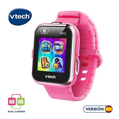 VTech Kidizoom DX2 Smart Watch with Dual Camera, for Children pink