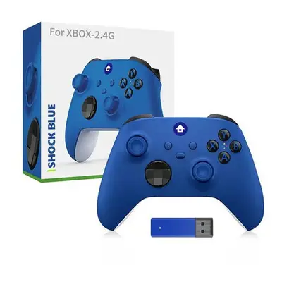 (Blue) 2.4G Wireless Game Controller For Xbox one Series X/S Console Joysticks