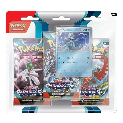 TCG: Scarlet & VioletâParadox Rift Triple Pack - Arctibax (3 Booster Packs & Foil Promo Card)