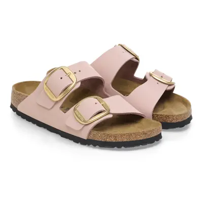 (UK7.5/EU41) Women Birkenstock Arizona Big Buckle Sandals Slip On Flat Slide Summer Nubuck Leath