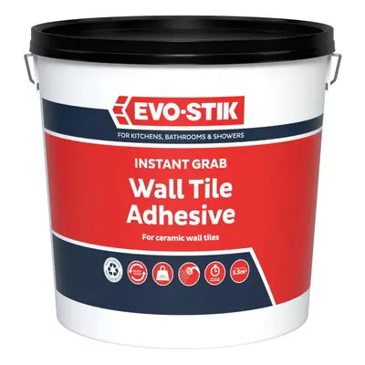 Wall Tile Adhesive Instant Grab, Ready to Use, Non-Slip Formula, Showerproof, Size: Large (5L)