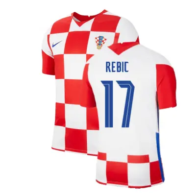 (S) Croatia Home Nike Football Shirt (REBIC 17)