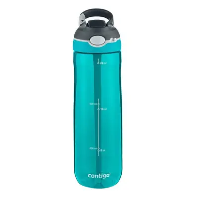 Contigo Ashland Autospout Water Bottle with Flip Straw, Large BPA Free Drinking Bottle, Sports F