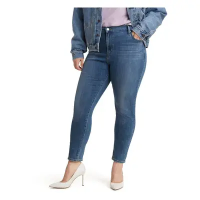 Levi's Women's Plus-Size High Rise Skinny Jeans Lapis air Waterless US 40 Regular