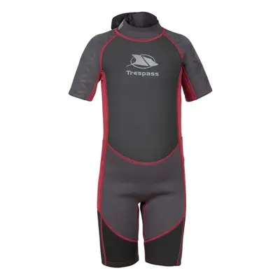 (3-4 Years, Black) Trespass Boys Wetsuit Short Length 3mm Milo