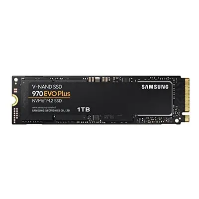 970 EVO Plus Series - 1TB PCIe NVMe - M.2 Internal SSD (MZ-V7S1T0B/AM), Solid State Hard Drive