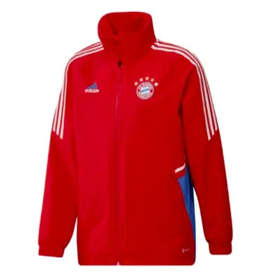 (S) Bayern Munich Rain Jacket (Red)