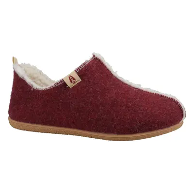 (Red, (Adults')) Hush Puppies Good Recycled RPET Polyester Women's Burgundy Slippers