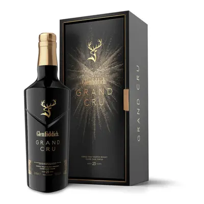 Glenfiddich Year Old Grand Cru Single Malt Whisky 70cl With Free Aspinal luggage Tag