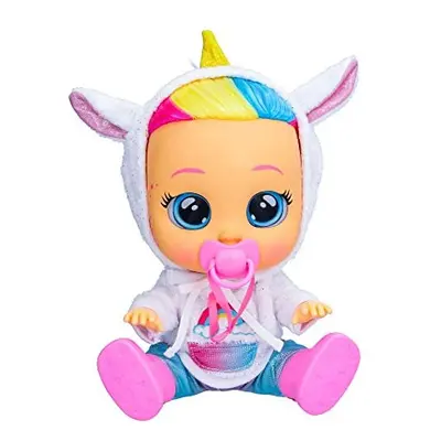 CRY BABIES Dressy Fantasy Dreamy | Interactive Doll that cries Real tears with Hair to Style, Cl