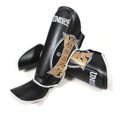 (Junior) Sandee Cool-Tec Junior Muay Thai Shin Guards - Black/Gold