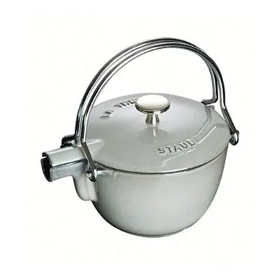 STAUB 40509-420-0 Cast Iron Tea Pot, Graphite Grey