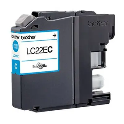 Brother LC-22EC Ink cartridge cyan, 1.2K pages, 12ml