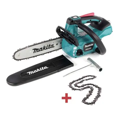 Makita DUC254Z 18v LXT Cordless Brushless 25cm Chainsaw Top Handle Bare + Chain