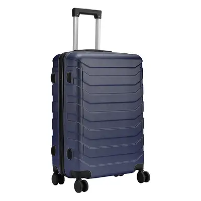 (Blue, inch) Rolling Hardshell Luggage Travel Suitcase