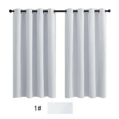 (silver, 168*183cm) Roman Modern Semi-blackout Curtain Curtains Kitchen Window Bedroom Curtains 