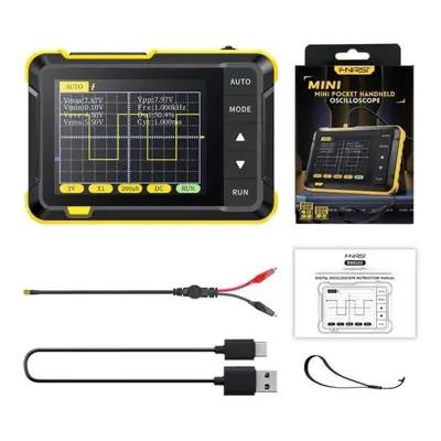 (NO.1(Standard)) Mini Handheld Digital Oscilloscope 2.5msa/s 200khz Analog Bandwidth 800vpp Supp