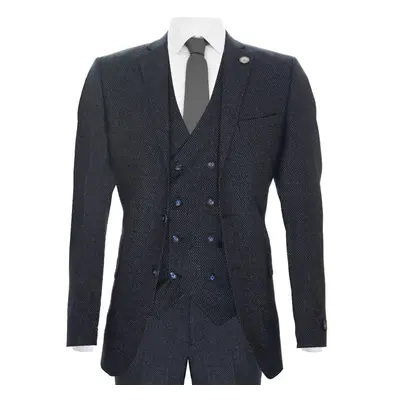 (38) Mens Piece suit Double Breasted Waistcoat 1920s