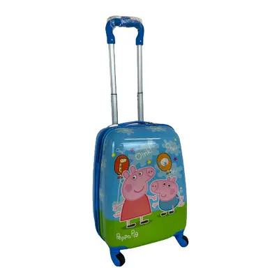 (PEPPAPIG) Hard Shell Kids Character Holiday 4Wheels Suitcase