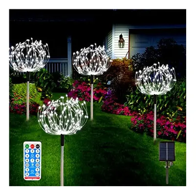 Solar Garden Fairy Lights Pack LED Outdoor Firework Landscape Path String Lights Waterproof Ligh