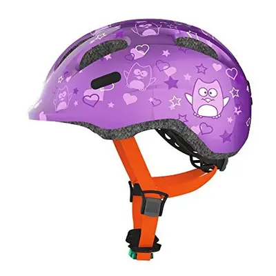 Smiley Kids Helmet Bike Helmet for Girls and Boys Purple Size