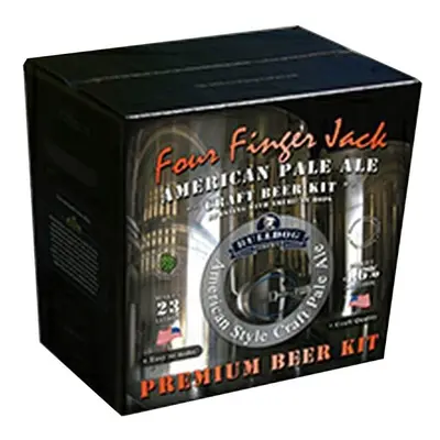 Bulldog Brews Four Finger Jack American Pale Ale (3.6kg) Beer Kit - Homebrew