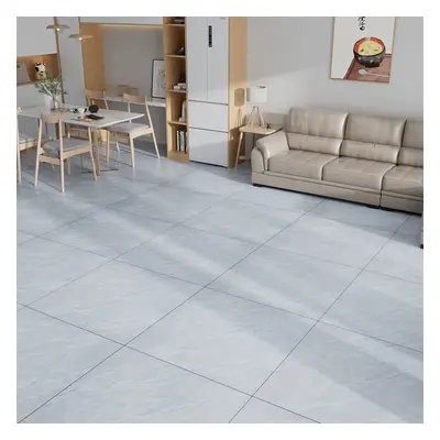 8Pcs 80x80cm Grey White Stone Texture PVC Flooring