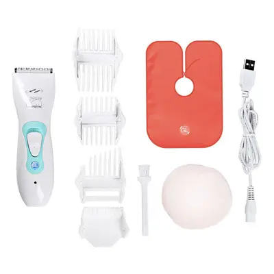 Baby Hair Clipper Set Rechargeable IPX-7 Waterproof Child Hair Trimmer Home Use DIY Hair-Cutting