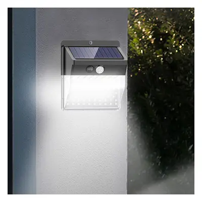 136LED Solar Light Motion Sensor Four-sided Lighting IP65 Waterproof Lighting Modes lamp Gates C