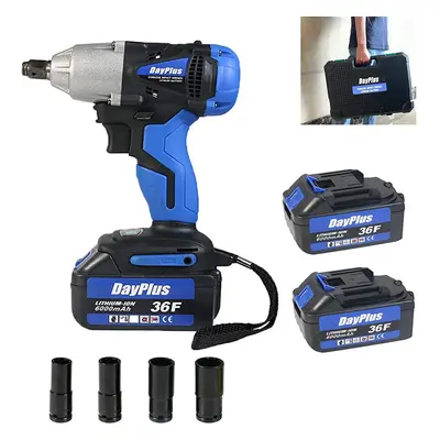 21V Car repair wheel nut gun impact wrench power huge torque cordless driver wrench