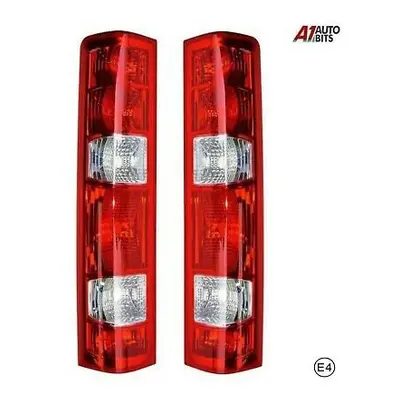 Pair Of Iveco Daily Rear Tail Back Lights Lamp Lens Lh & Rh N/S O/S E-Mark