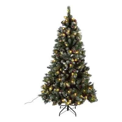 Home 6ft Oscar Pre-lit Christmas Tree - Green