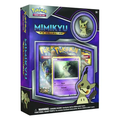 Pokemon TCG: Mimikyu Premium Collection Box Featuring A Special Mimikyu Pin