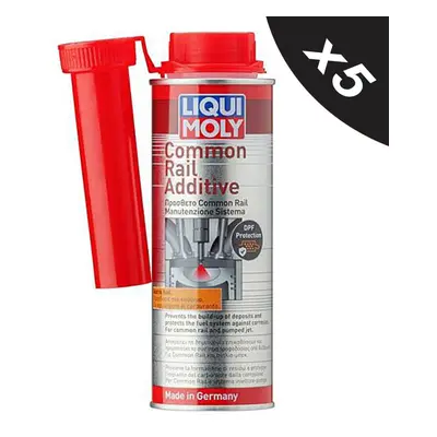 Liqui Moly Common Rail Diesel Additive Diesel System Injector Cleaner 5x250ml