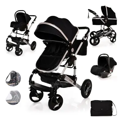 (Gold) Baby Buggy, Pram, in Travel System