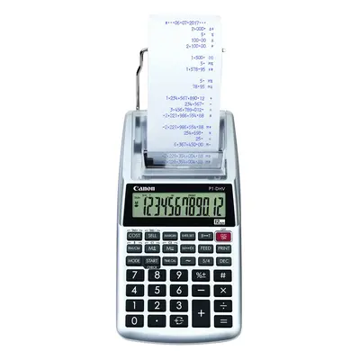 Canon P1-DHV-3 Printing Desktop Calculator Sliver (2203C001)