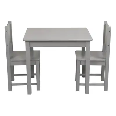 (grey table and chair set ) Kids' Table And Chair Set