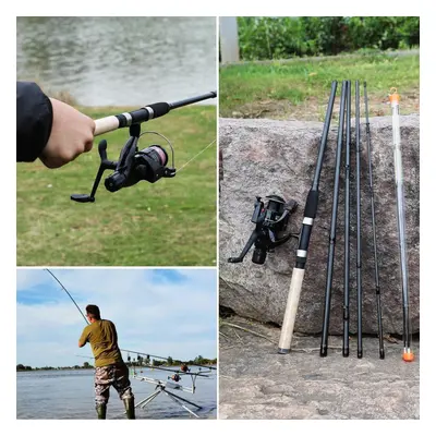 (Rod&Reel) Fishing Rod Combos 3.0m Feeder Fishing Rod With Carp Fishing Reel Outdoor Sports Fish