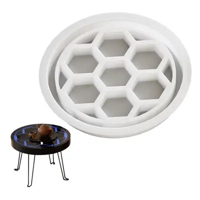 (as the picture, 1) Creative Designs Large Round Silicone Mold Accessory For Crystal Epoxy Resin