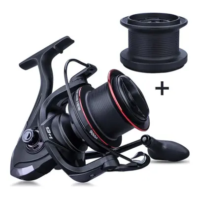 (red, Series) 4.1:1 Fishing Reel 8000h-10000h Spinning Reel 13+1bb Carbon Fiber Drag Power Carp 